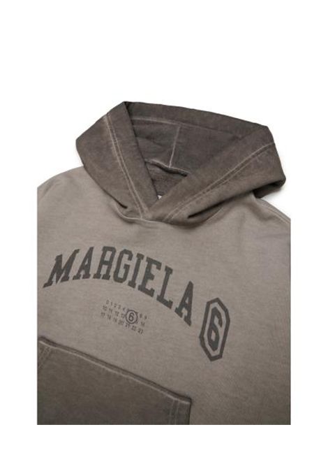 Felpa con logo MM6 KIDS MAISON MARGIELA | M61135 MM08PM6912